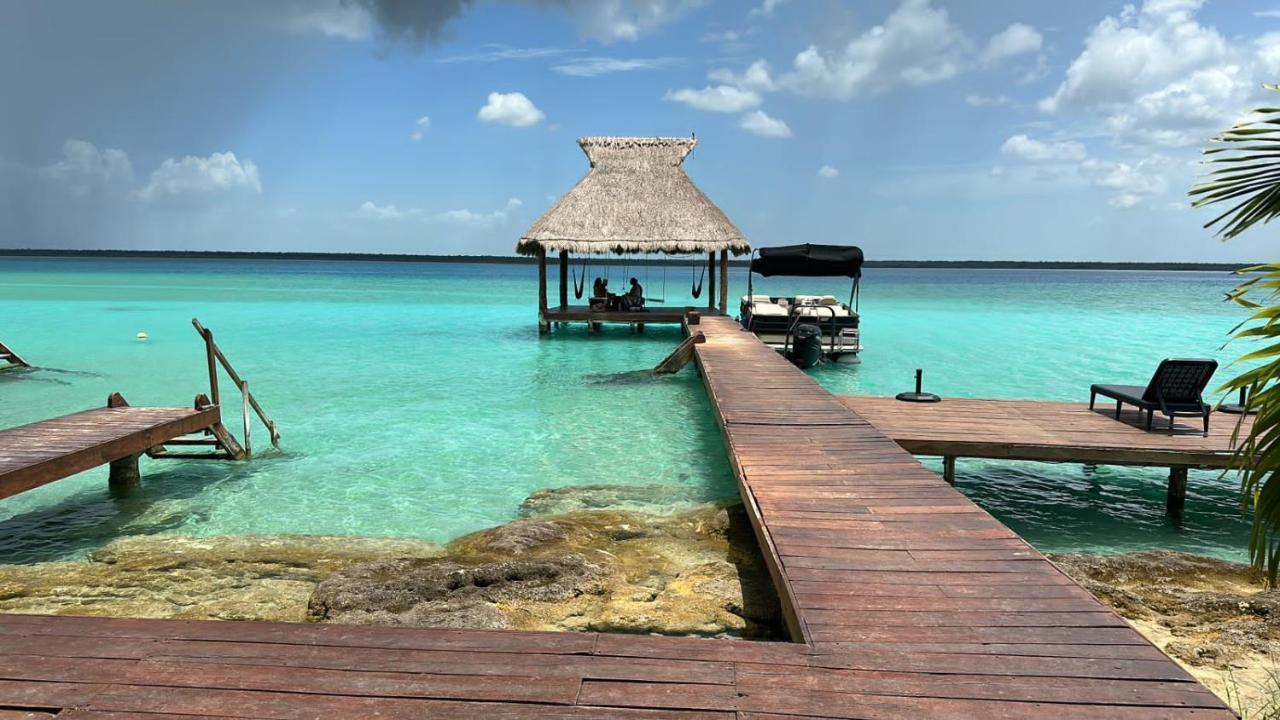 Xoot Ka Ana Luxury, Villa Oasis Bacalar Esterno foto