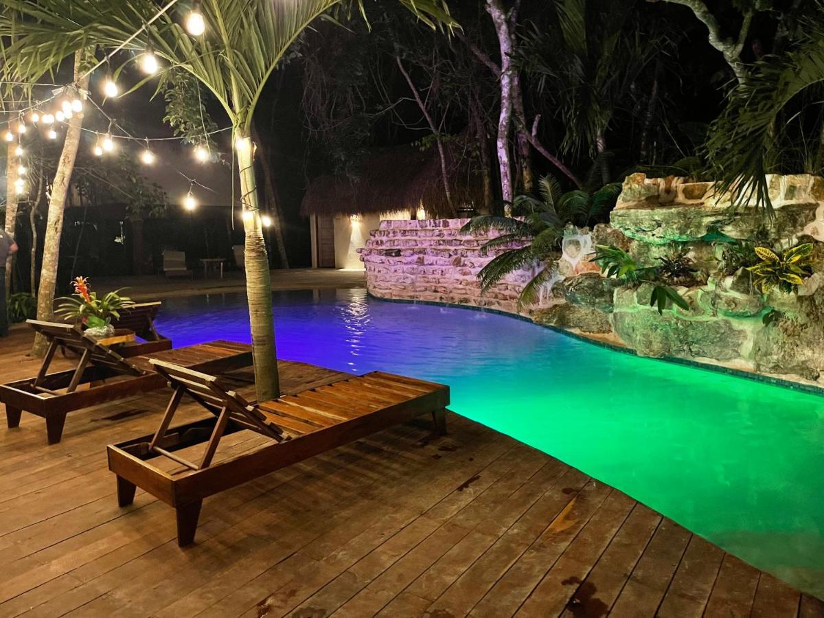 Xoot Ka Ana Luxury, Villa Oasis Bacalar Esterno foto